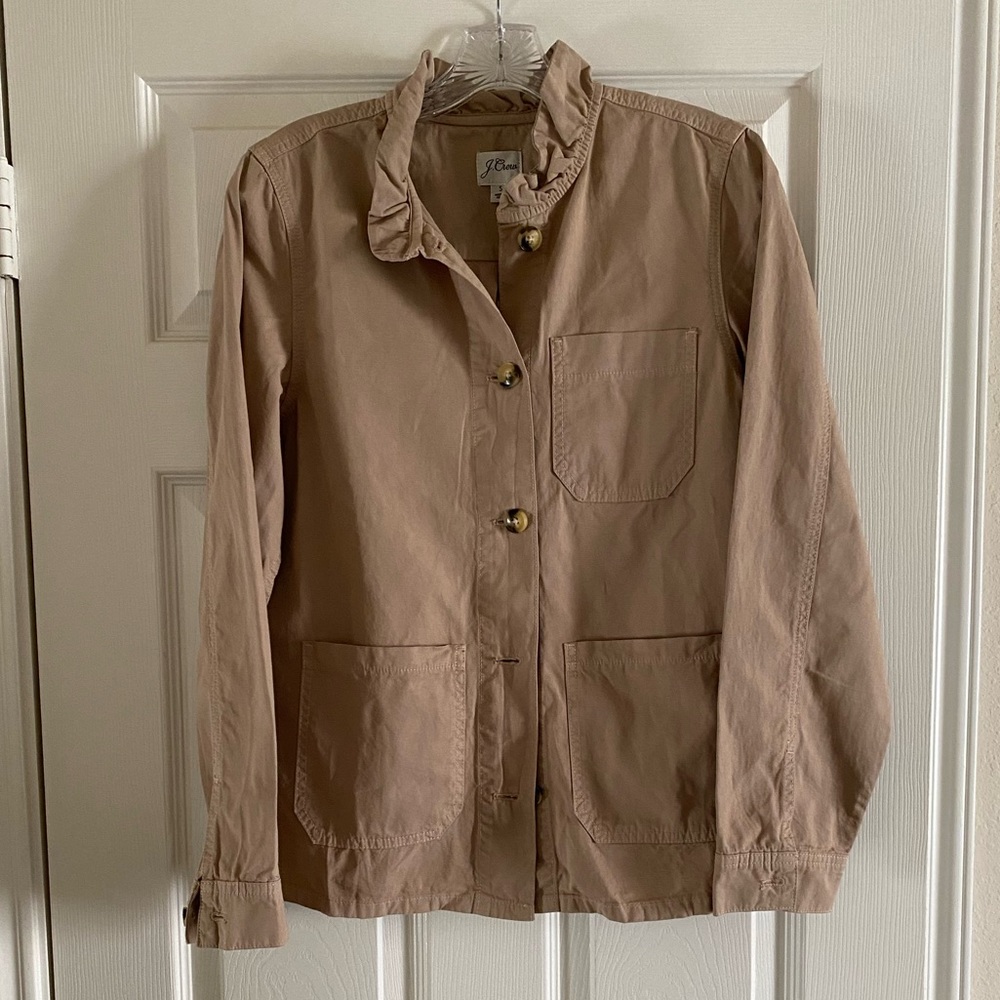 J. Crew lightweight chino field jacket - NWT